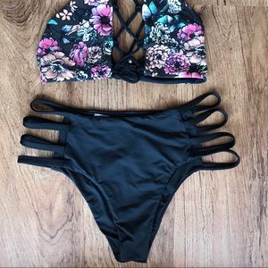 Blue Life Bikini Bottom